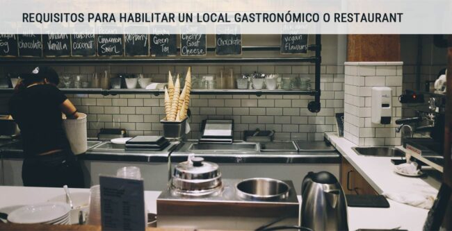 habilitación de locales gastronómicos