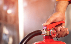 inspección de bomberos