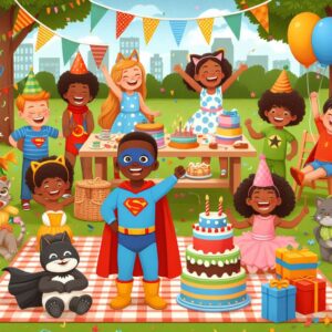 Habilitación de salón para fiestas infantiles