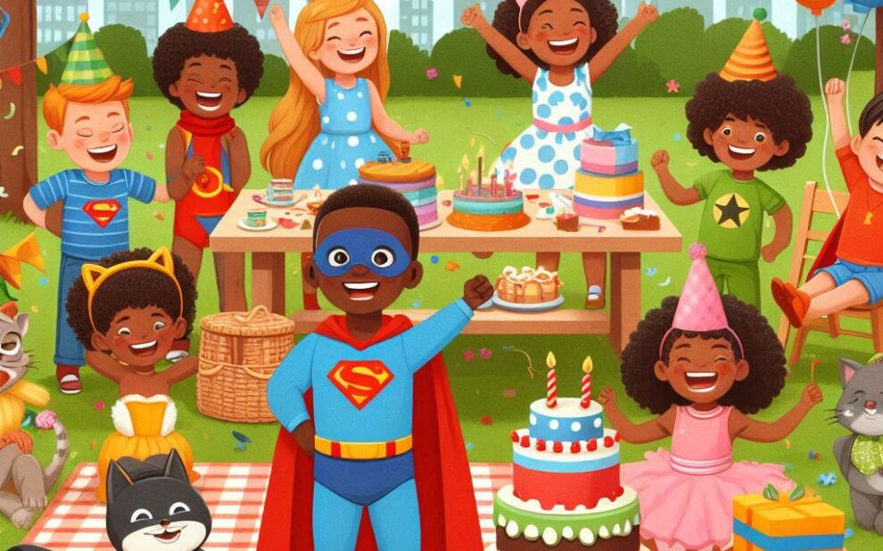 Habilitación de salón para fiestas infantiles