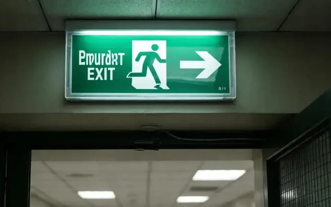 señalización de emergencia señalización de emergencia