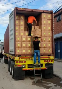 transporte de alimentos